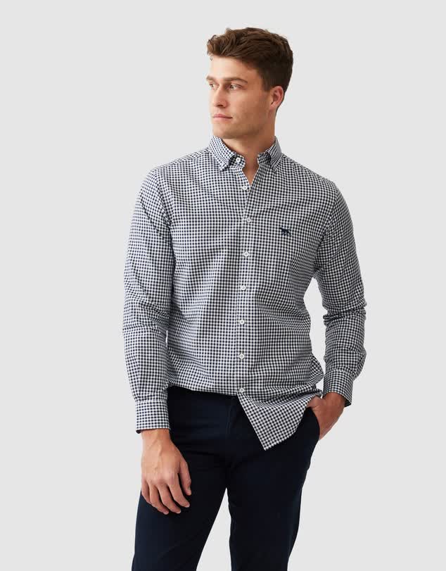 Gunn Check Oxford Sports Fit Shirt