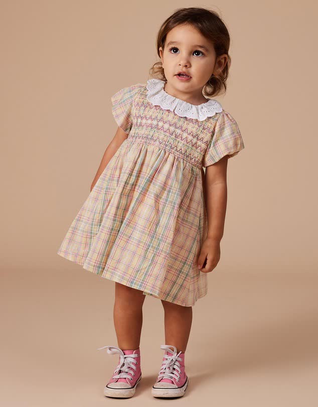 Flo Smocked Dress - ICONIC EXCLUSIVE